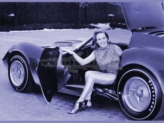 The Mako Shark II show car, 1965