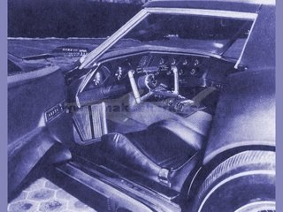 The Mako Shark II show car, 1965