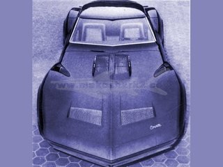 The Mako Shark II show car, 1965