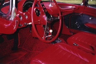 '59 Corvette, the interior after Fiberglass Specialties