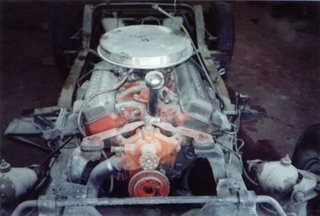 '61 Corvette, the frame before
