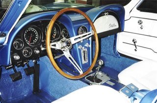 '66 Corvette, the interior